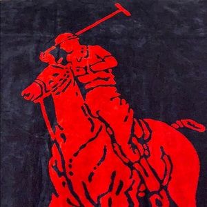 Ralph Lauren Double Sided (Blue & Red) Beach Towel